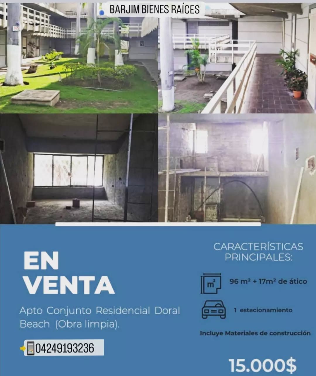 Apartamento dúplex en Doral Beach, Lechería - Imagen 1