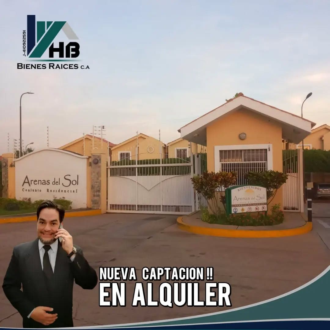 Casa en alquiler en Villa Arenas del Sol, Maracaibo