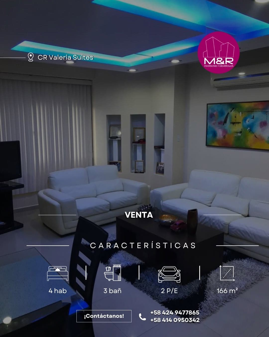 Apartamento de 166 m² en Valeria Suites, Puerto Ordaz - Imagen 1