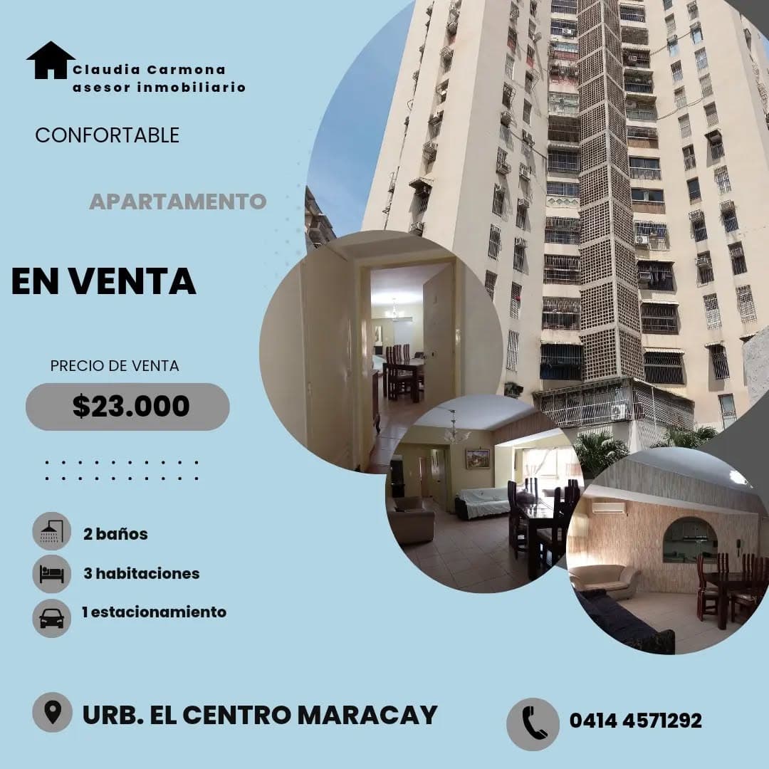 Apartamento en Venta, Residencias el Centro, Maracay