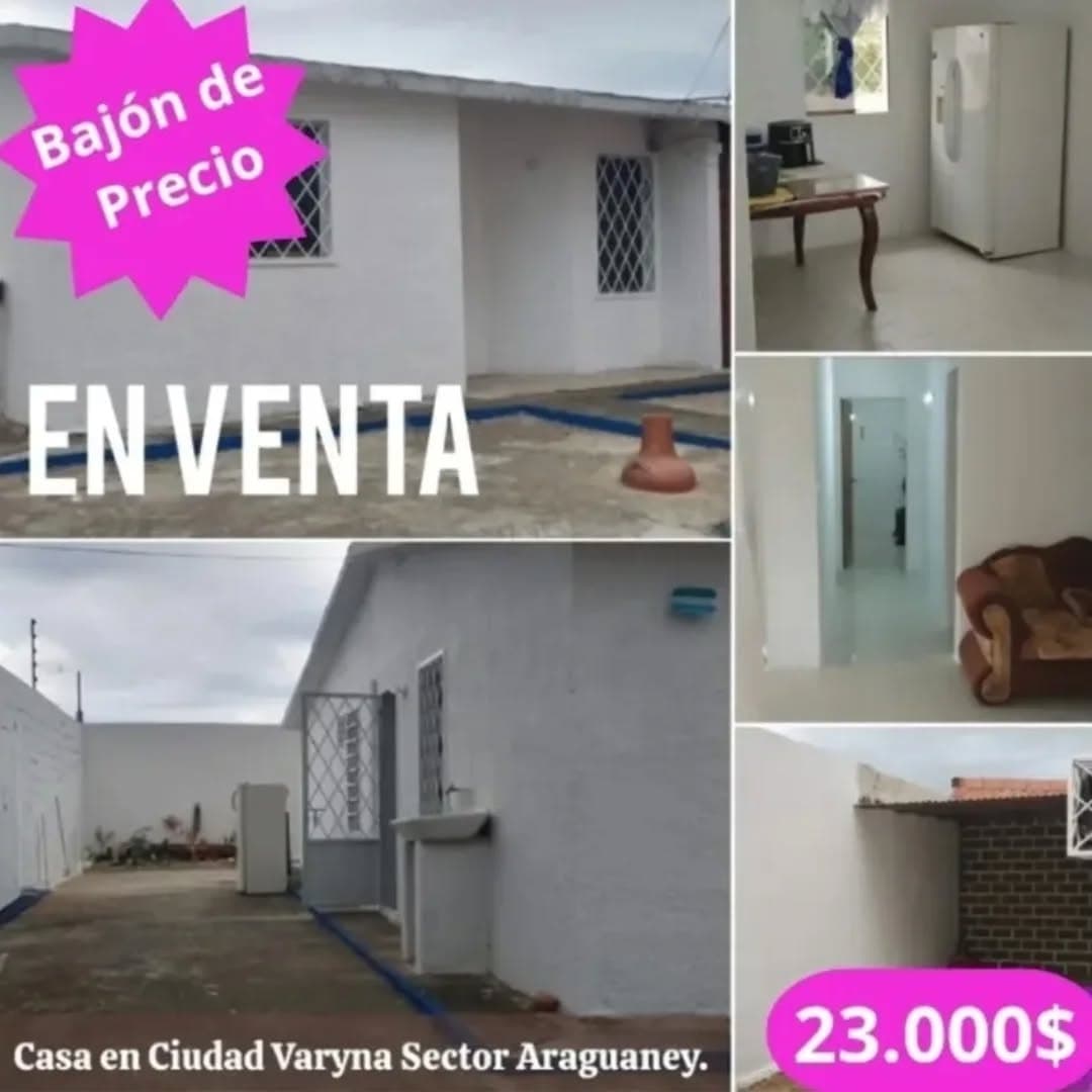 Casa en Venta, Ciudad Varyna, Sector Araguaney
