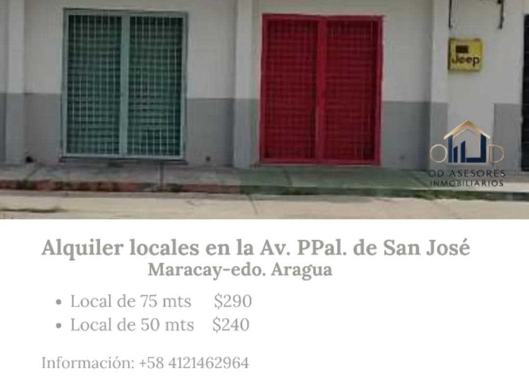 Alquiler de locales comerciales en Maracay - Imagen 1