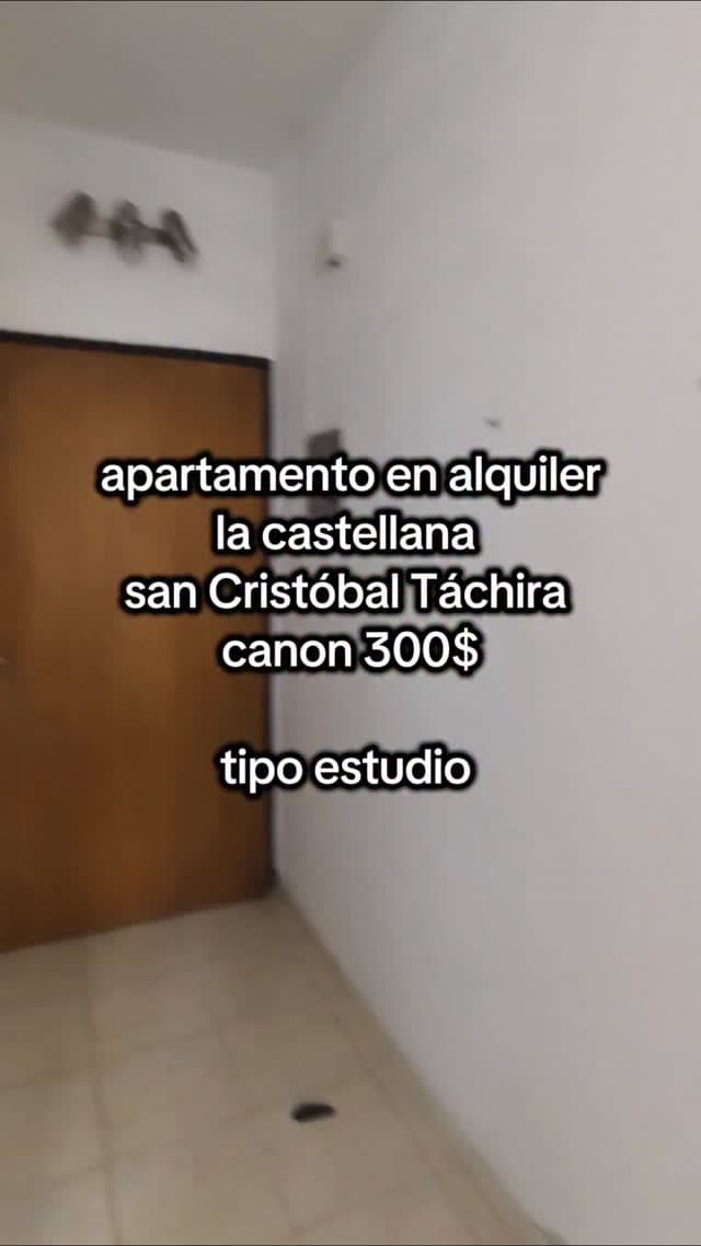 Apartamento tipo estudio en alquiler, La Castellana, San Crist贸bal - Imagen 1
