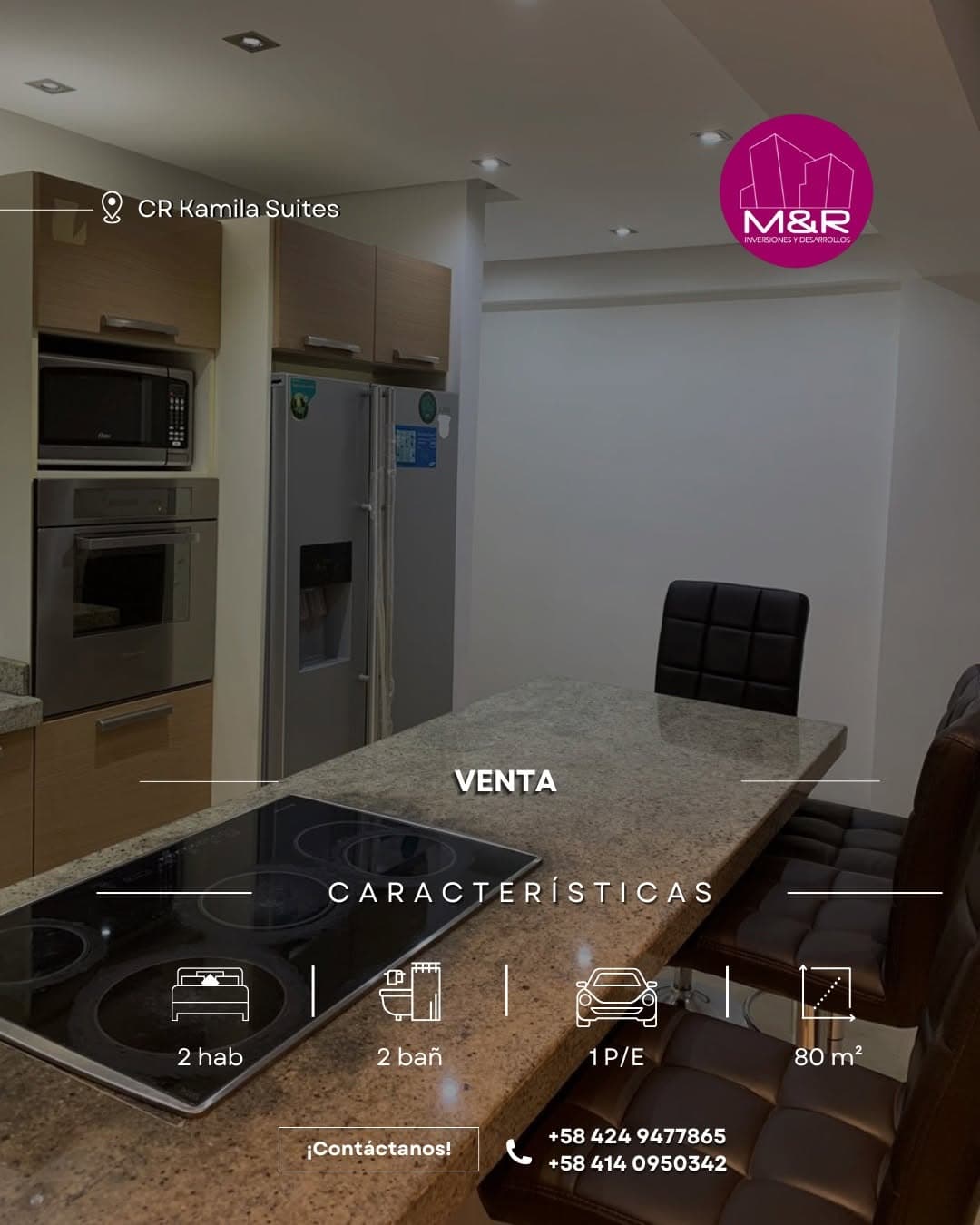 Apartamento de 80 m² en Res. Kamila Suites, Puerto Ordaz - Imagen 1