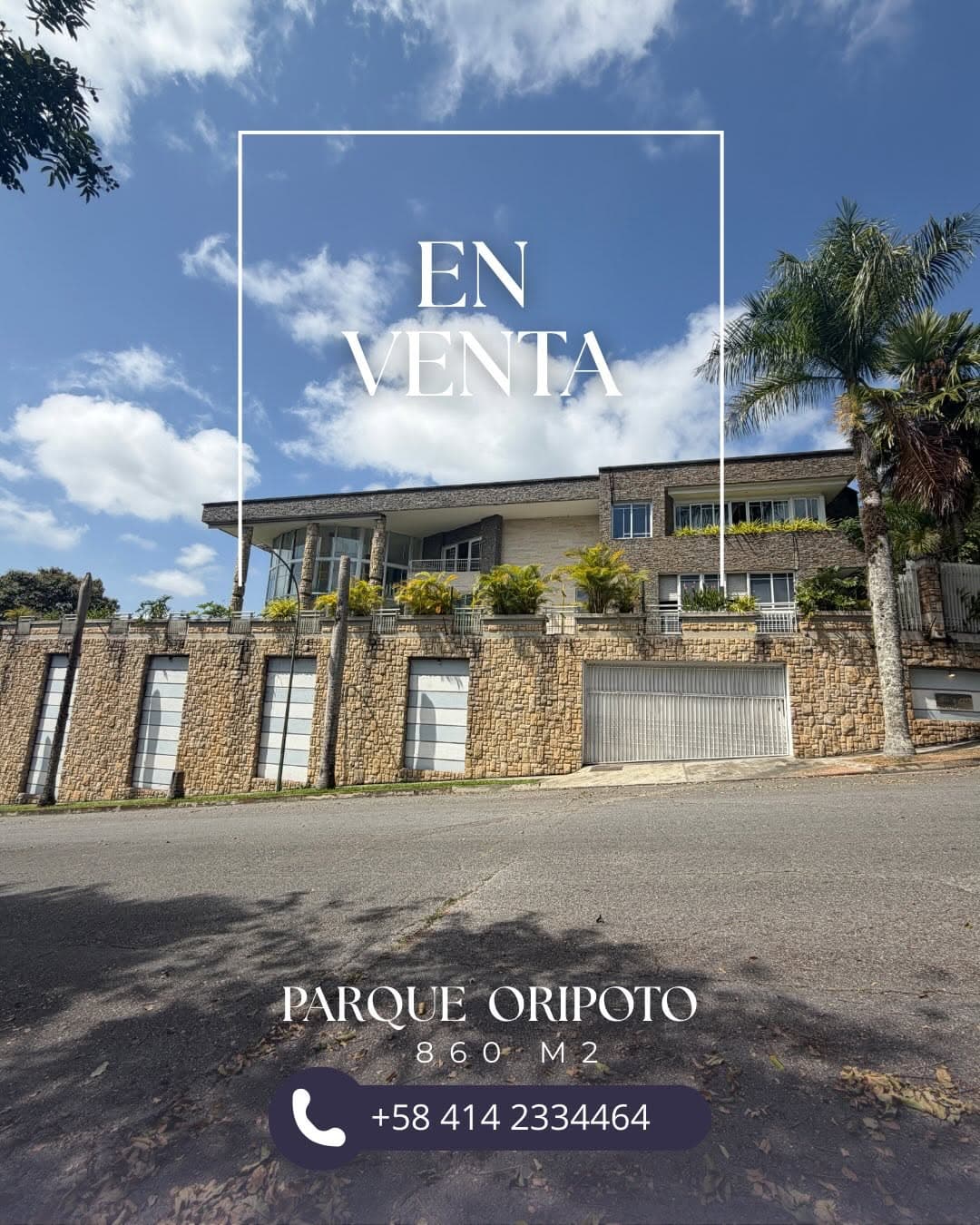 Casa de diseño moderno en Parque Oripoto, El Hatillo - Imagen 1