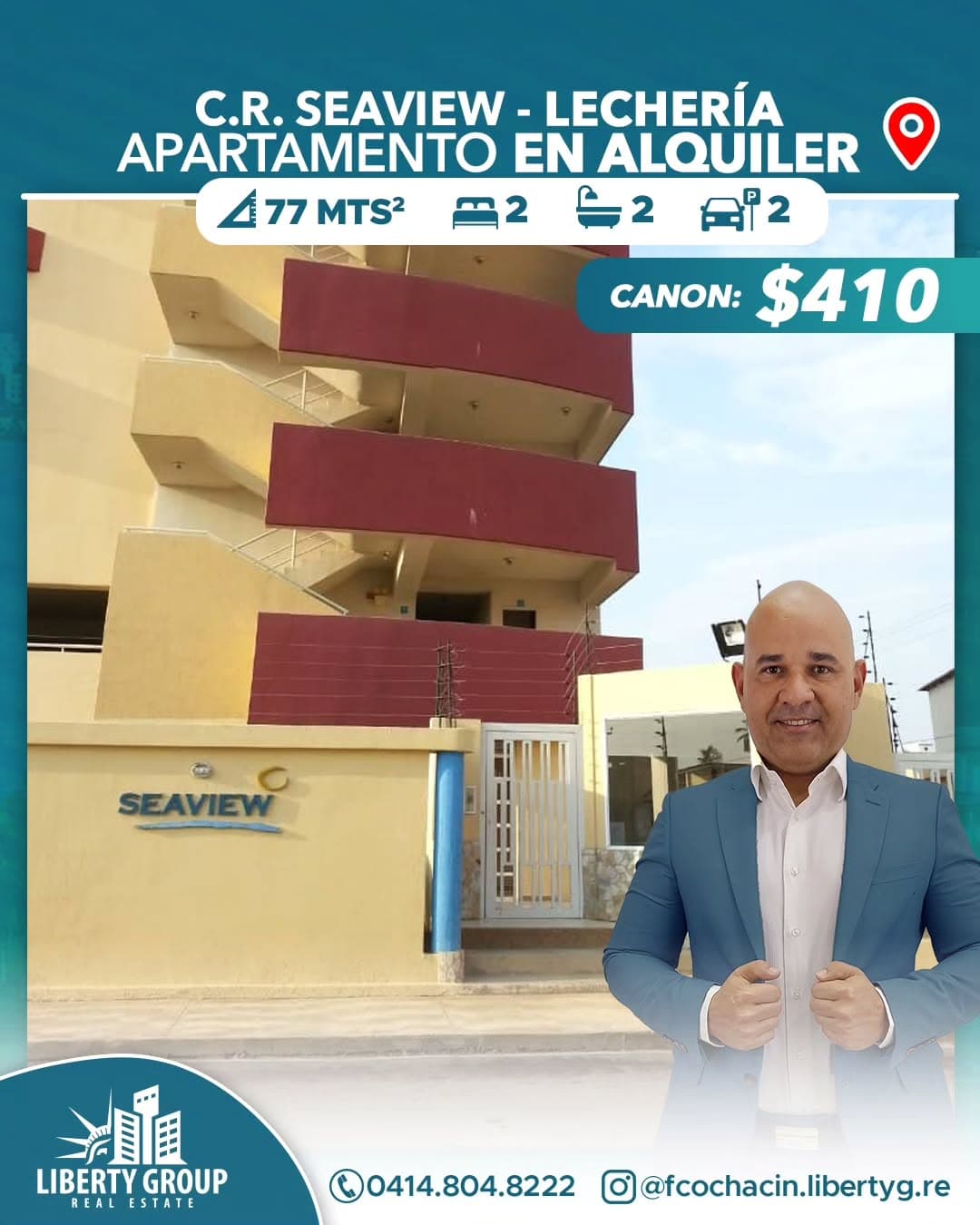 Apartamento en Alquiler, Conjunto Residencial Seaview - Imagen 1