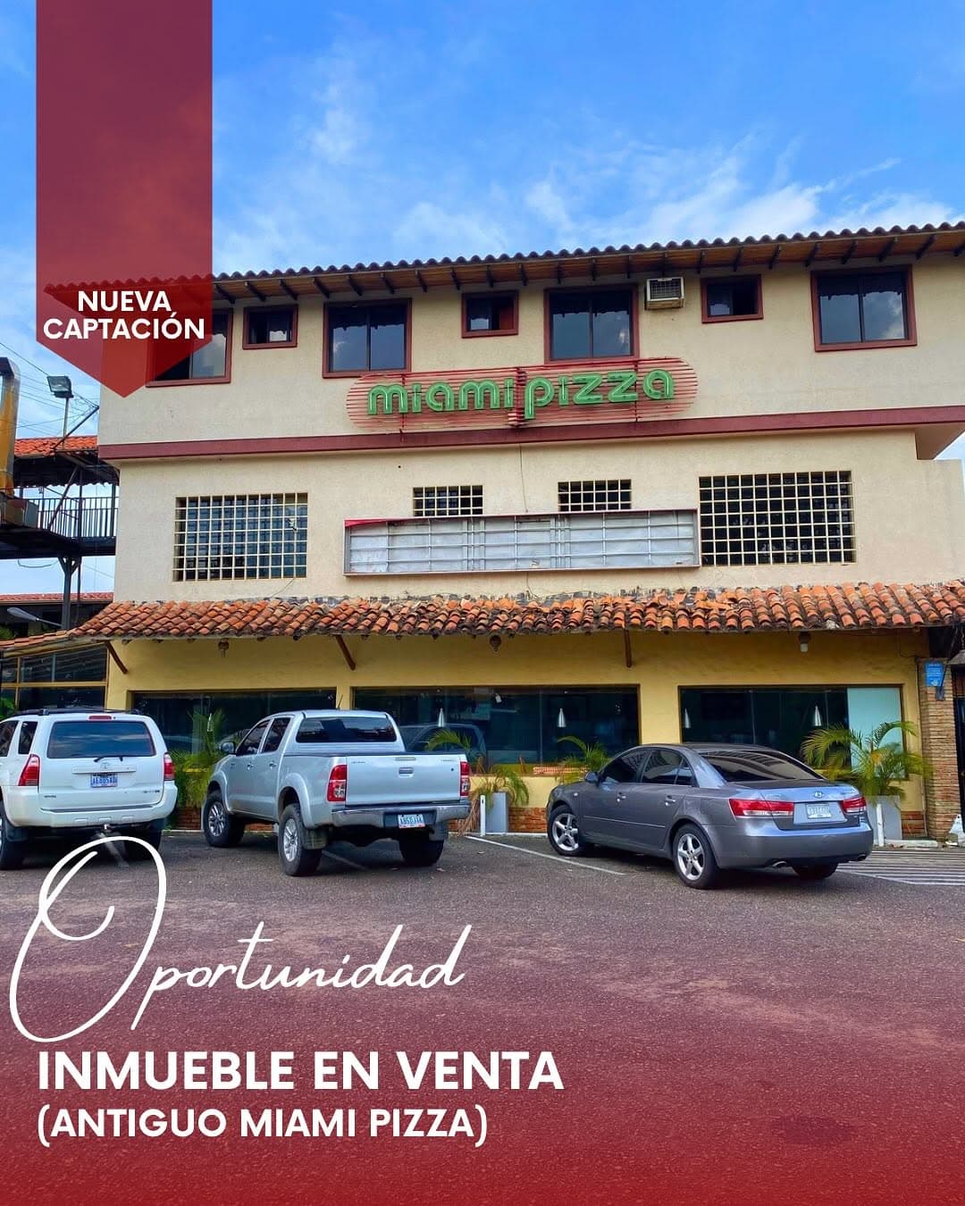 Inmueble comercial en Barinas, Miami Pizza, 1100 m²