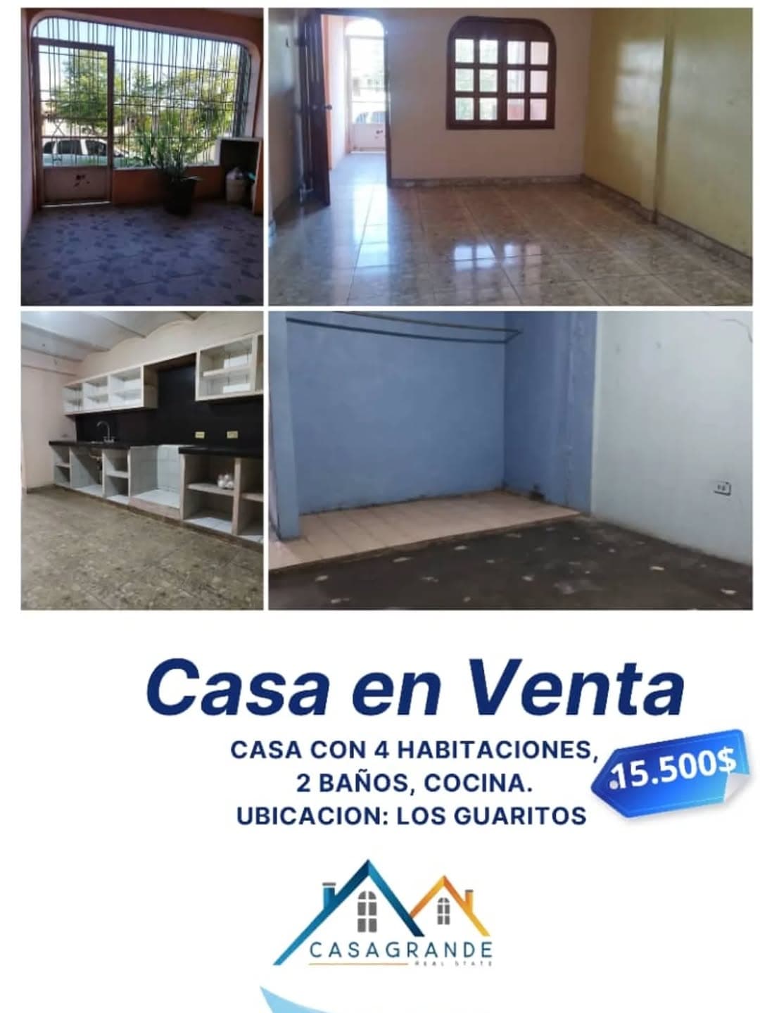 Casa habitable en Los Guaritos, Maturín